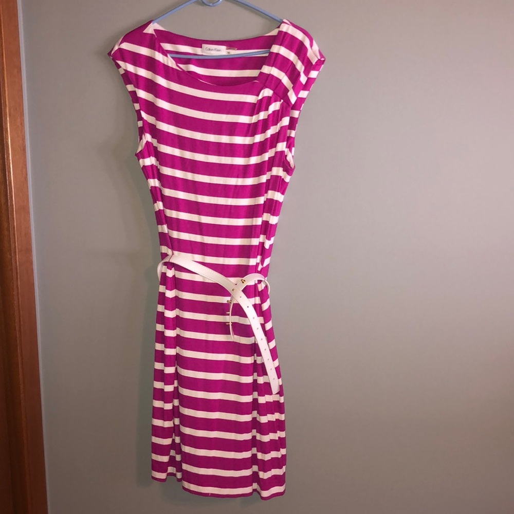 CALVIN KLEIN WOMAN’S DRESS SIZE 12. NEW WITH TAGS ON IT. SMOKE FREE HOME.